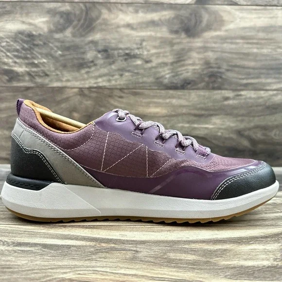 NIB Cobb Hill Rockport Skylar Waterproof Mesh Lace Up Comfort Sneaker 9M Purple - Picture 6 of 12